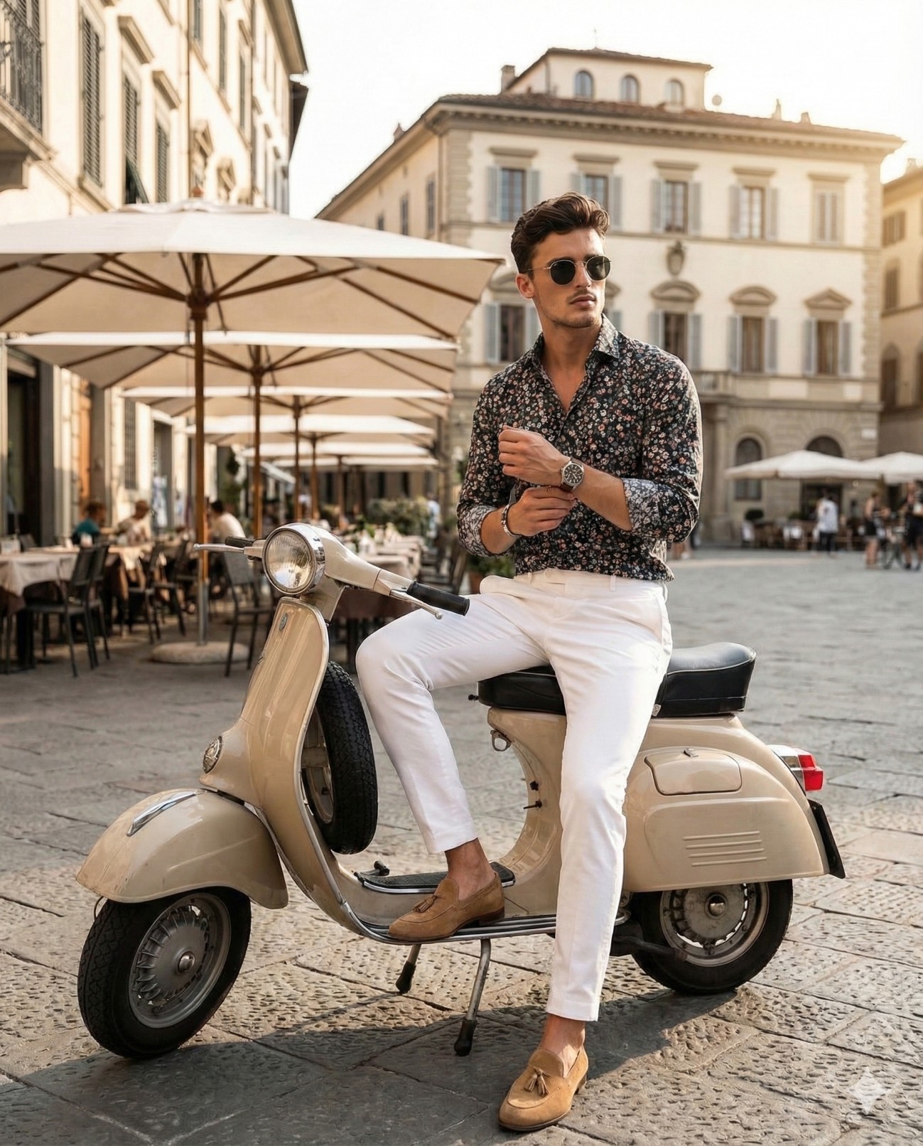 Dolce Vita Ride AI Photo Editing Prompt for Gemini