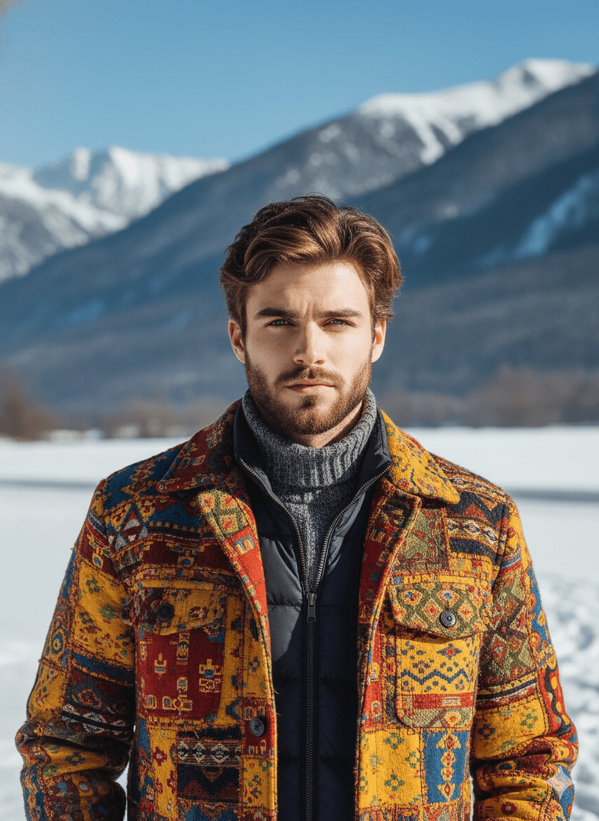 Mountain Man Style AI Photo Editing Prompt for Gemini