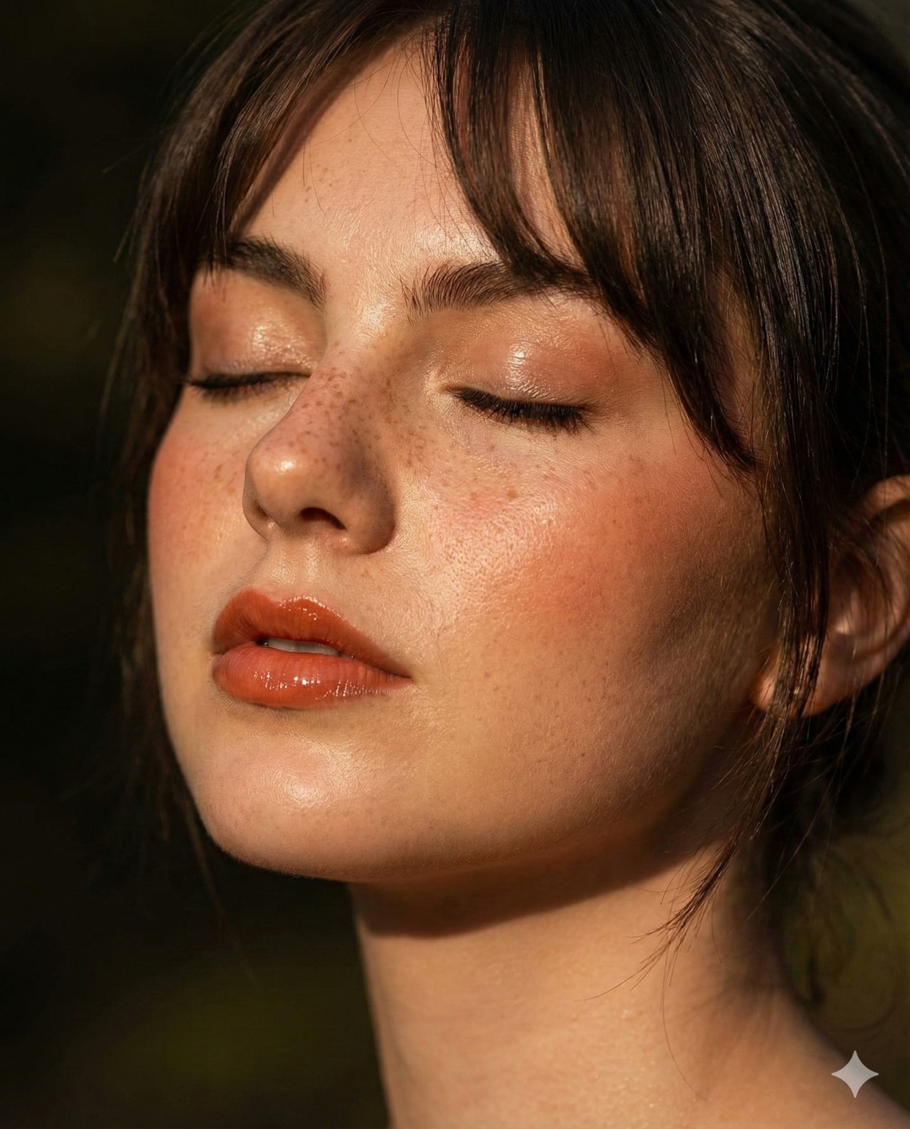 Gloss and Freckles AI Photo Editing Prompt for Gemini