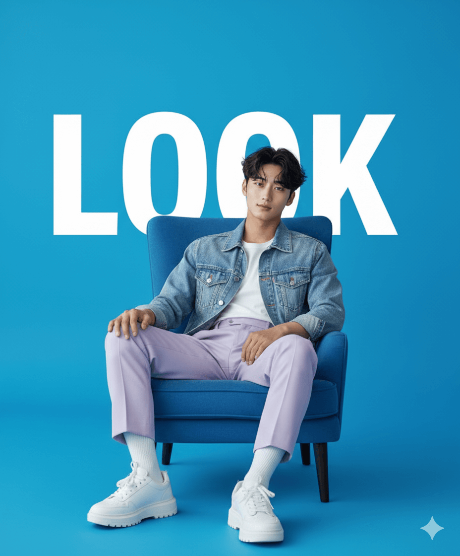 The Blue Backdrop AI Photo Editing Prompt for Gemini