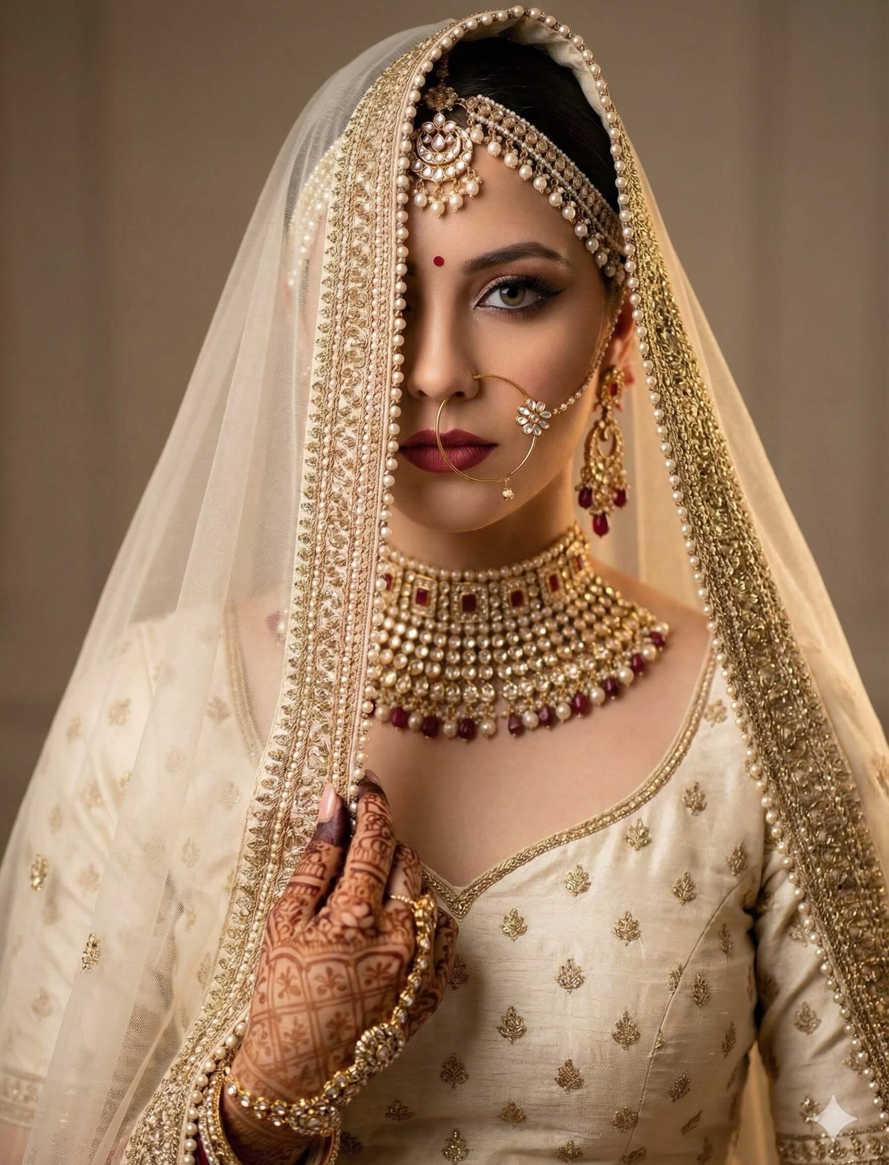 Traditional Bridal Regalia AI Photo Editing Prompt for Gemini