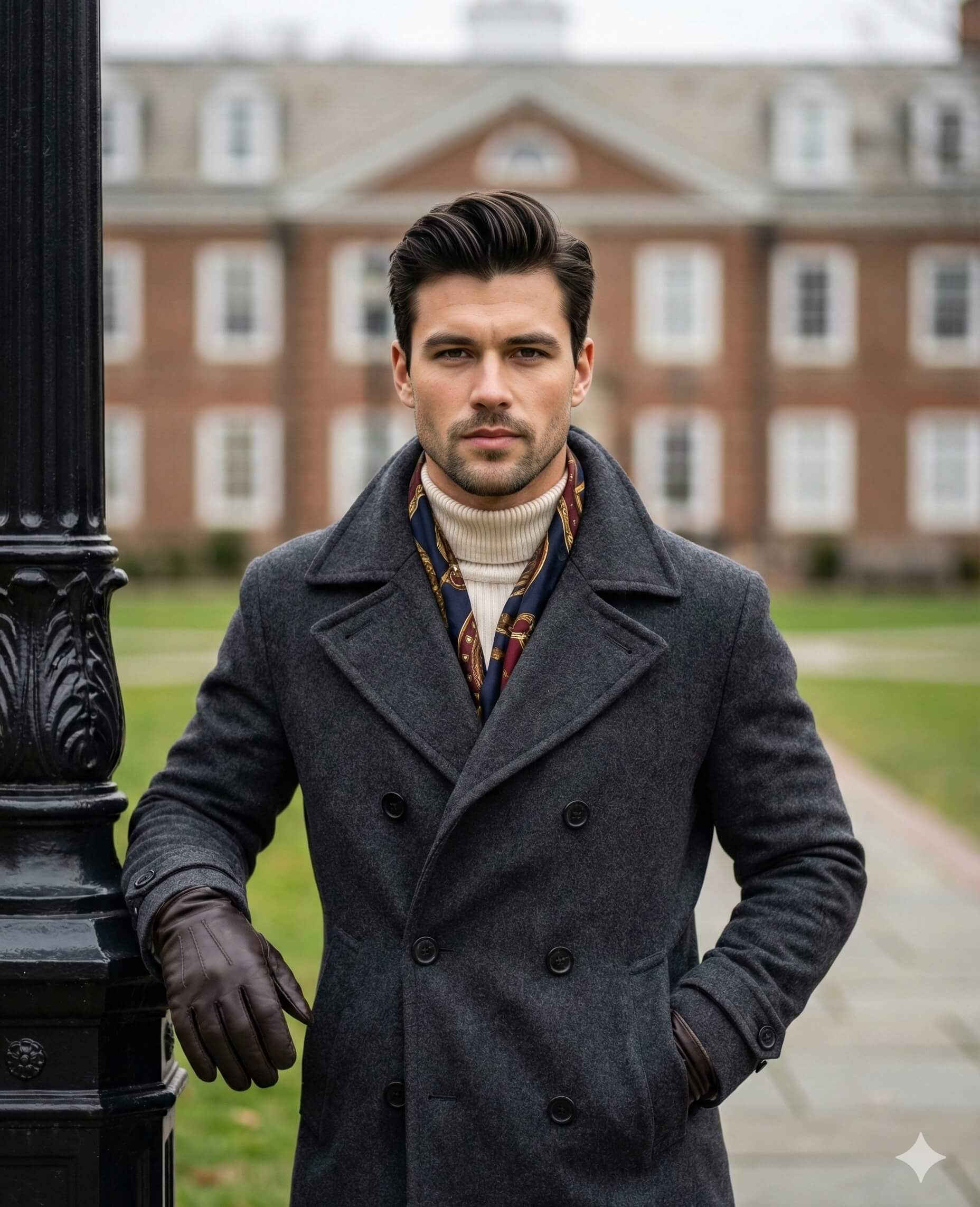 Peacoat Perfection AI Photo Editing Prompt for Gemini