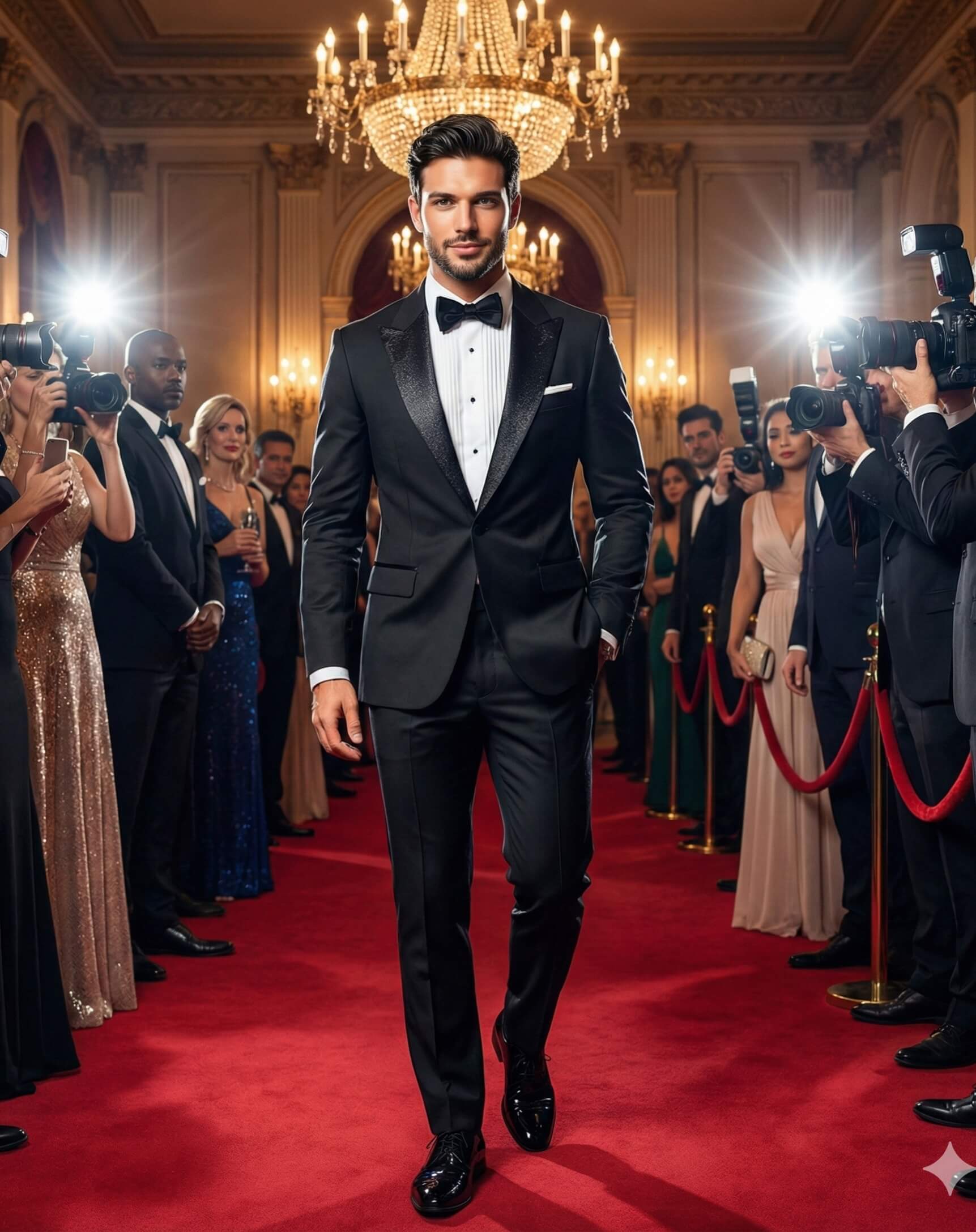 Red Carpet Royalty AI Photo Editing Prompt for Gemini